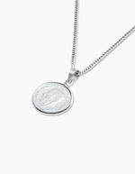 Load image into Gallery viewer, Coin necklace silver