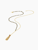 Load image into Gallery viewer, Half & Half necklace gold plated