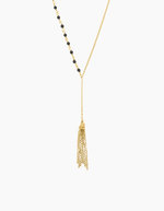 Load image into Gallery viewer, Half & Half necklace gold plated