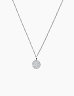 Load image into Gallery viewer, Compass necklace silver