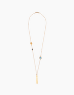 Load image into Gallery viewer, Eye necklace gold plated