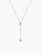 Load image into Gallery viewer, Twin pebbles necklace
