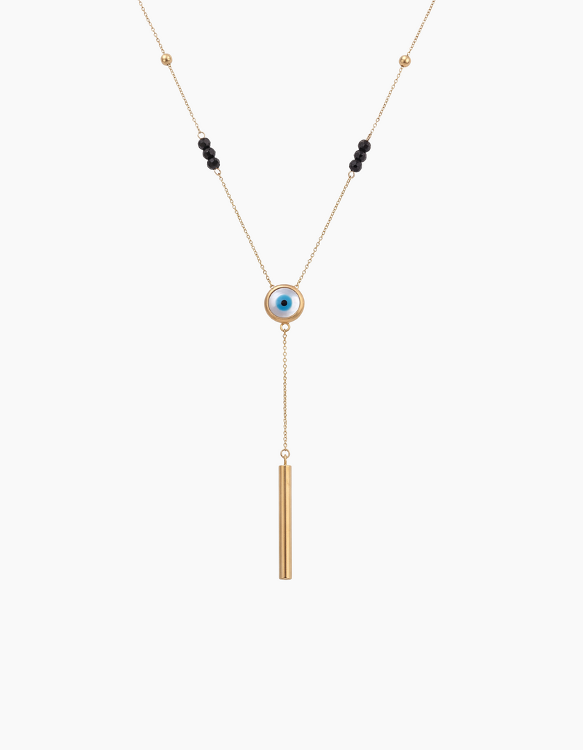 Eye nail necklace