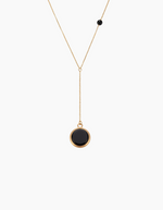 Load image into Gallery viewer, Black don gold plated