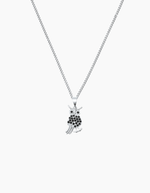 Load image into Gallery viewer, Owl necklace silver